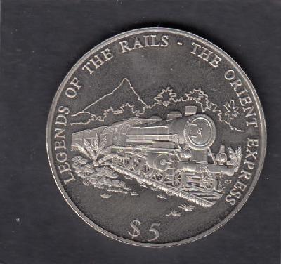 Beschrijving: 5 Dollars TRAIN